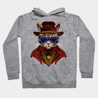 Cat gangsta Hoodie